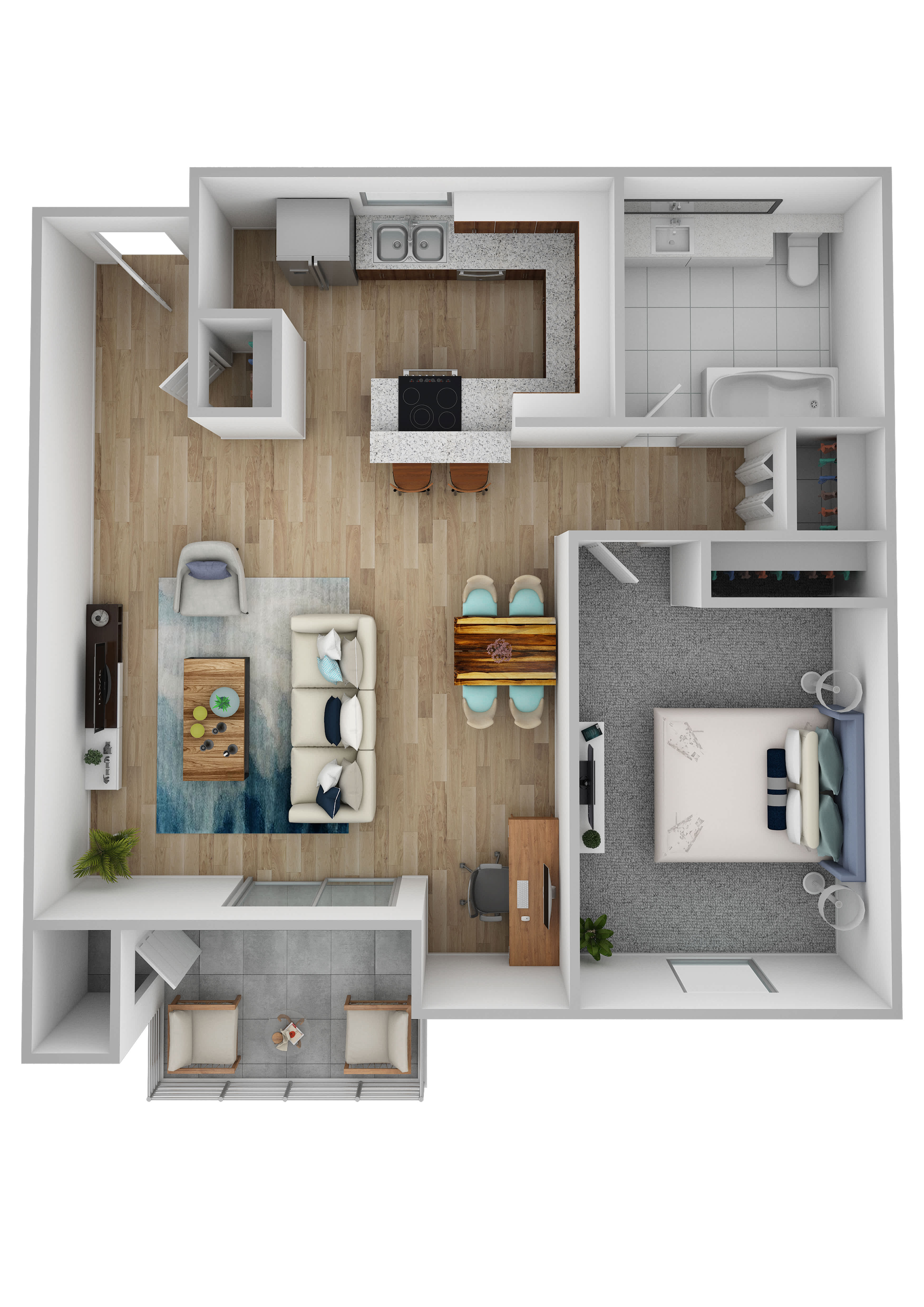 A2 floor plan