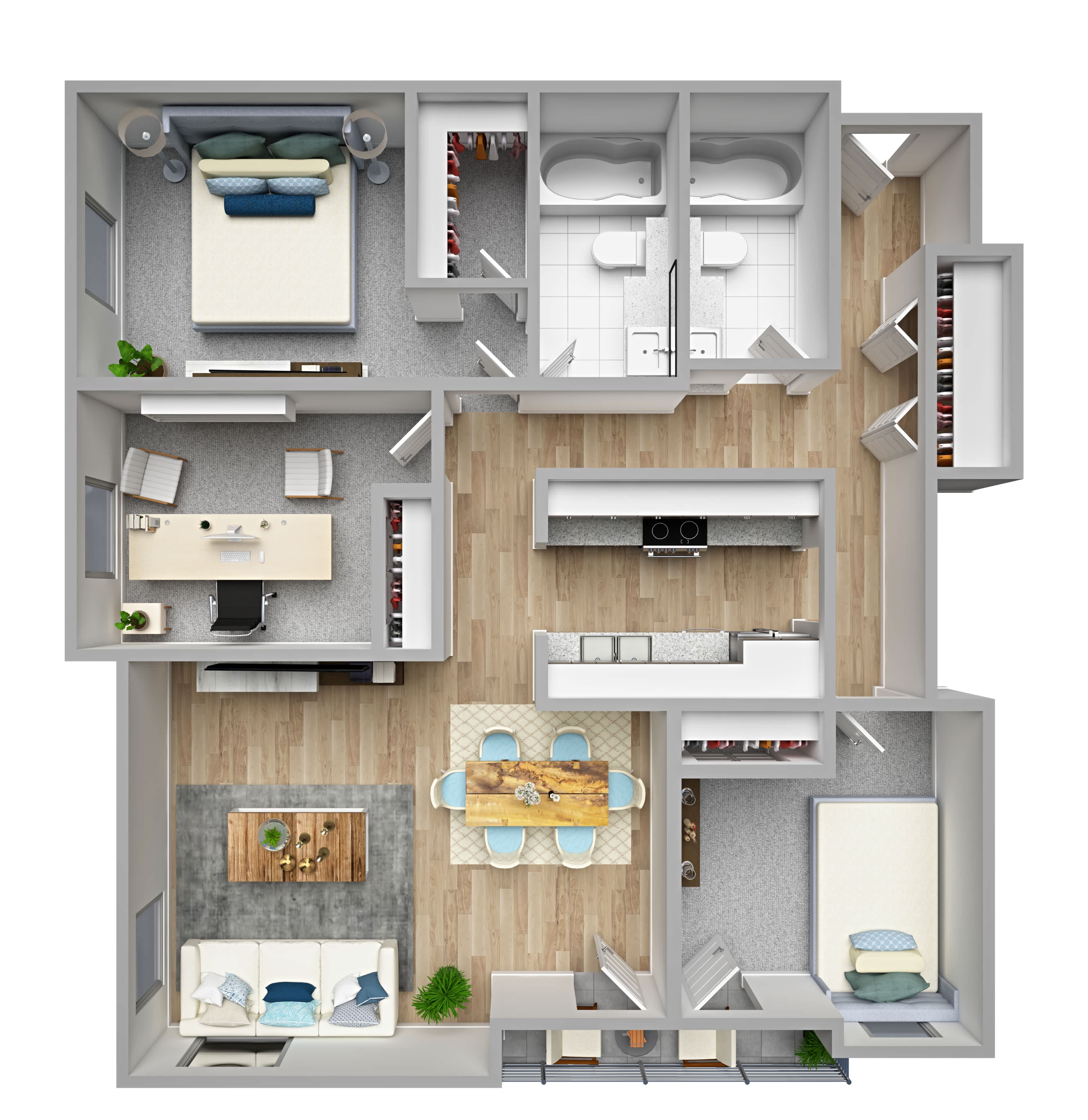 C1 floor plan