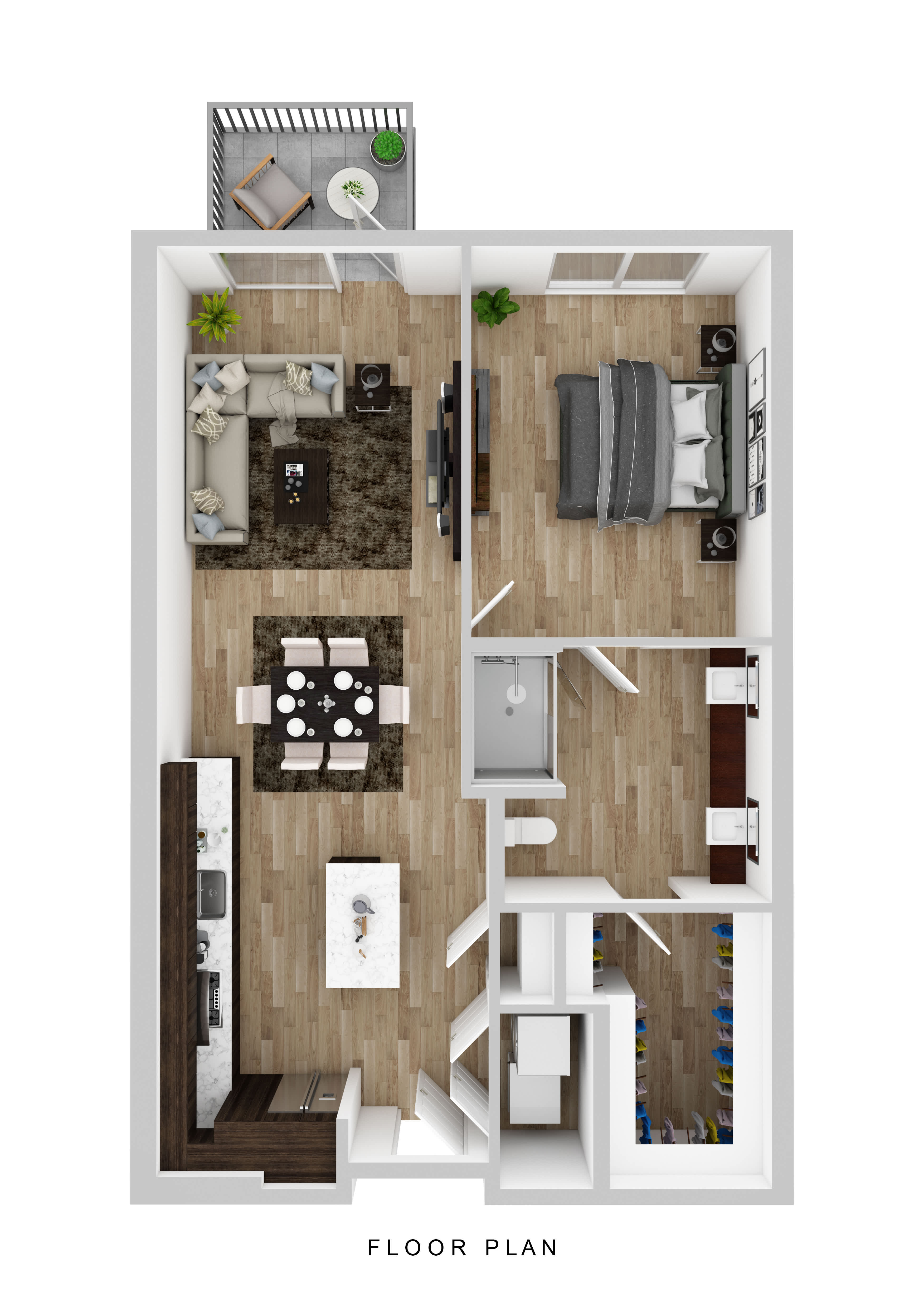 A6 floor plan