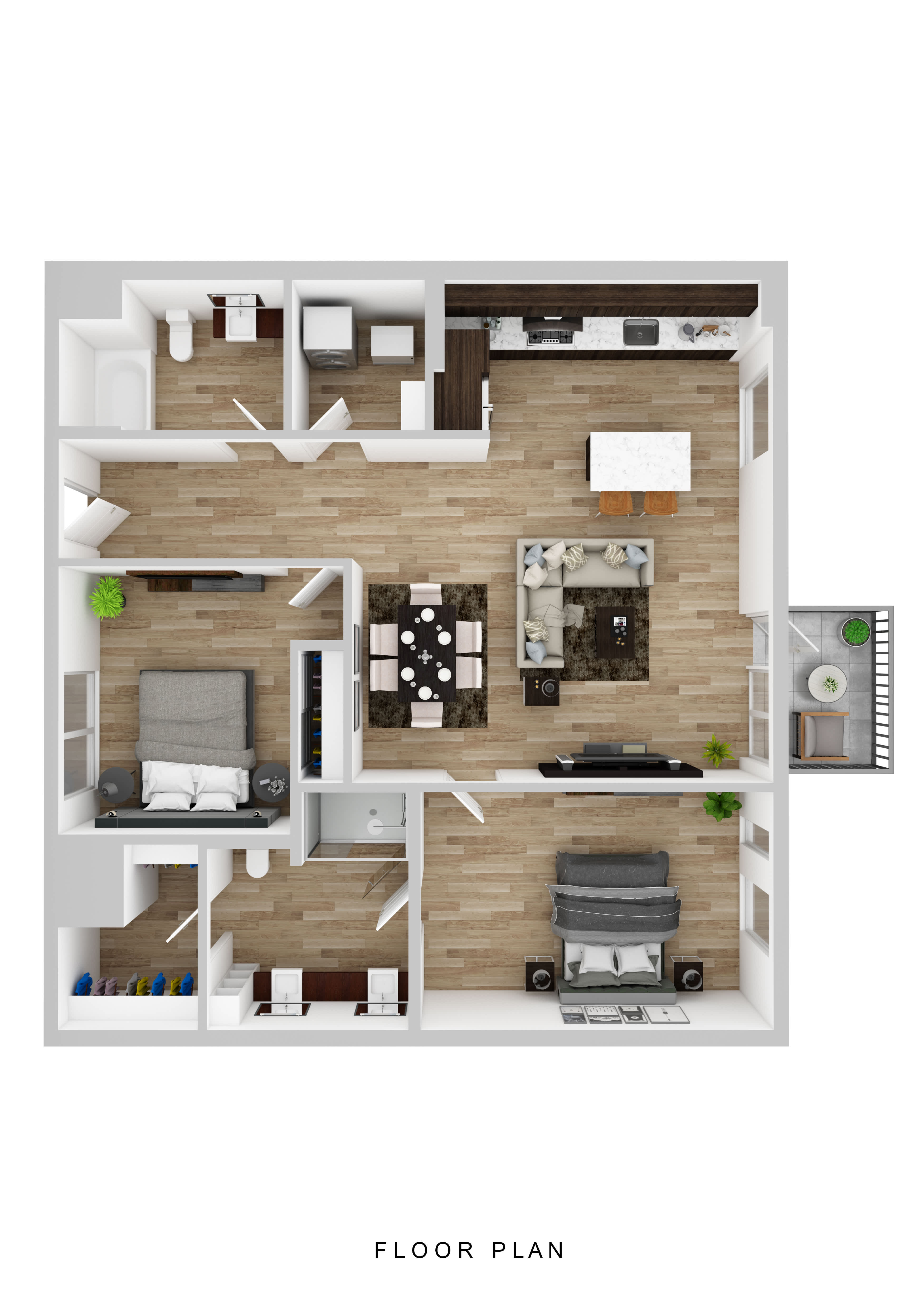 B6 floor plan
