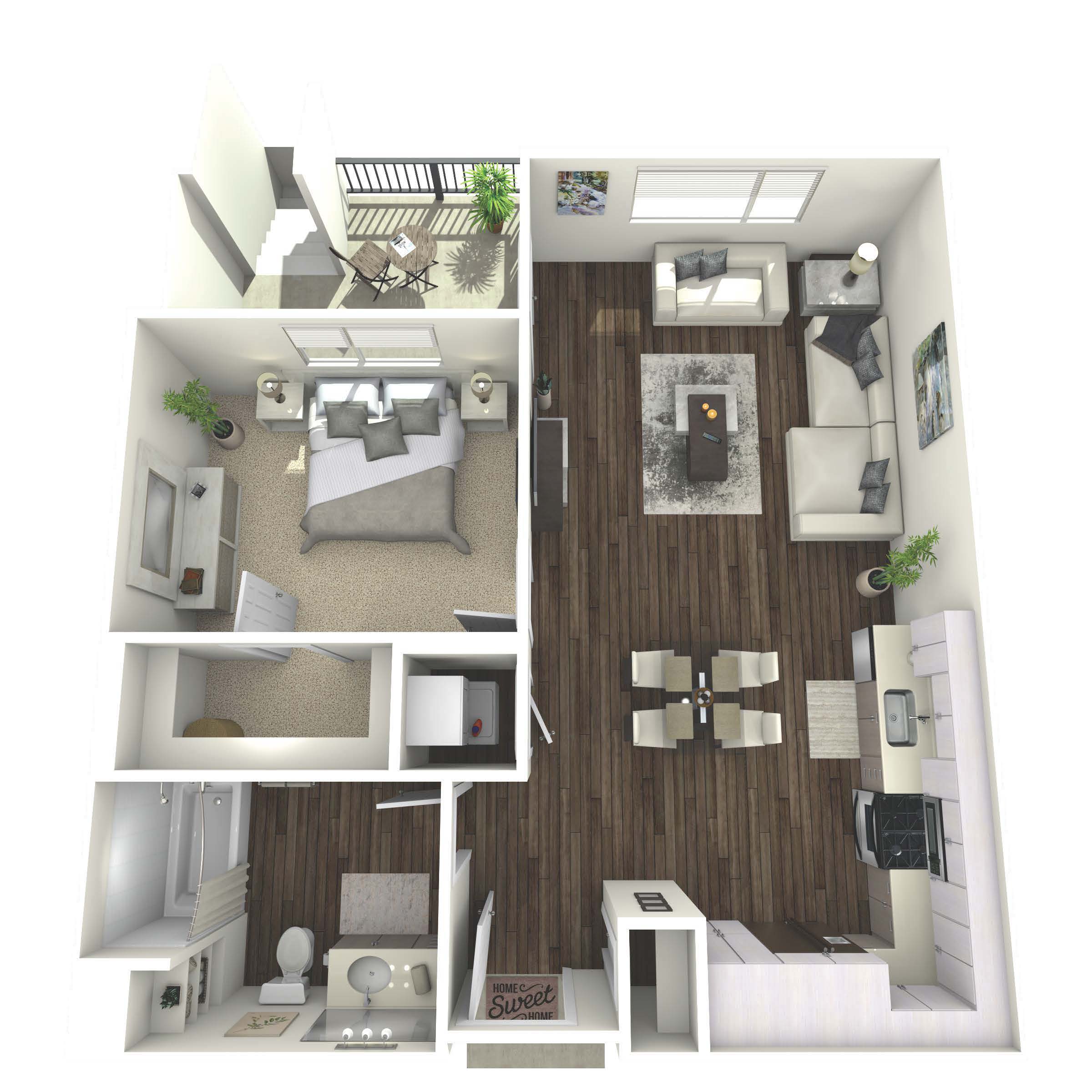 A1 floor plan