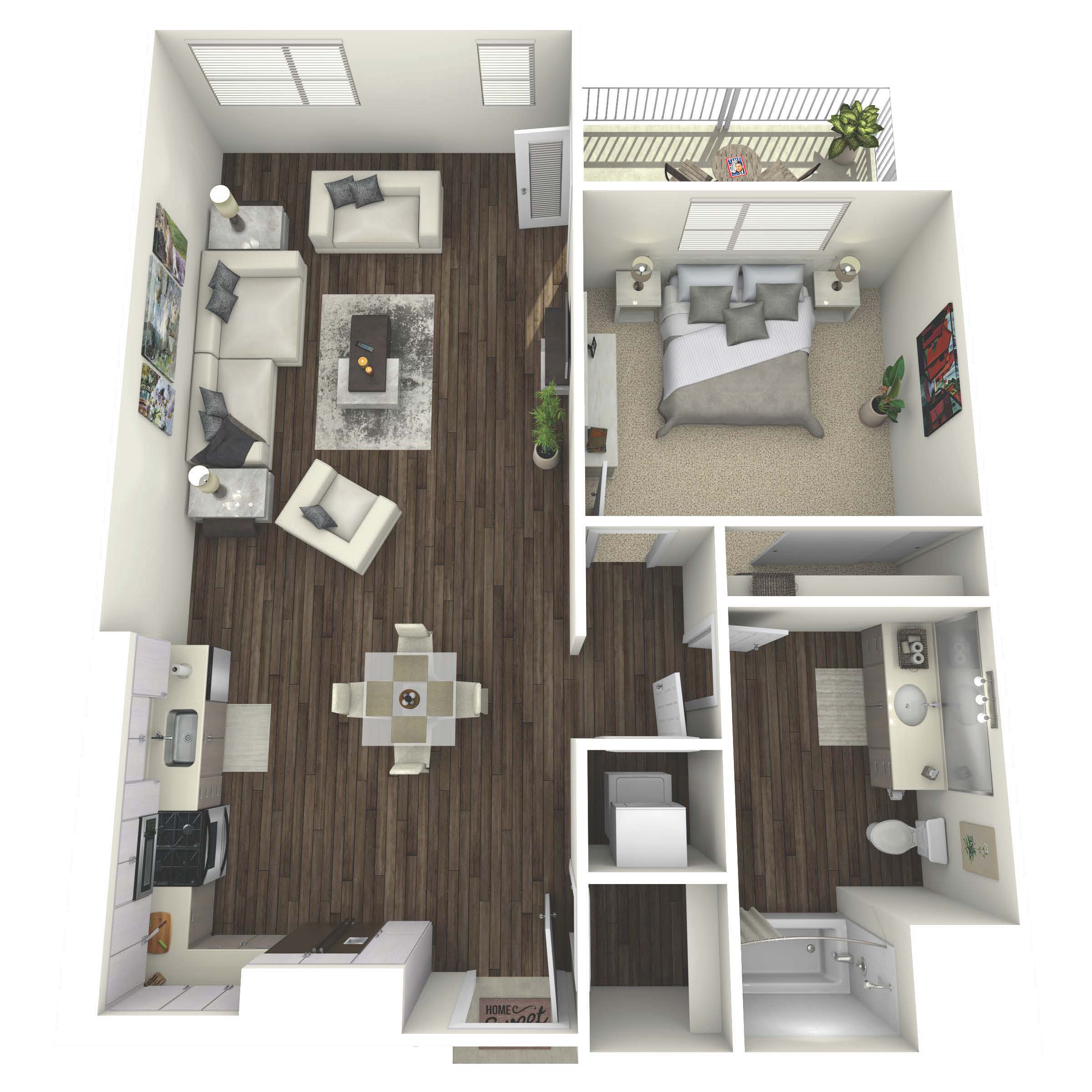 A2 floor plan