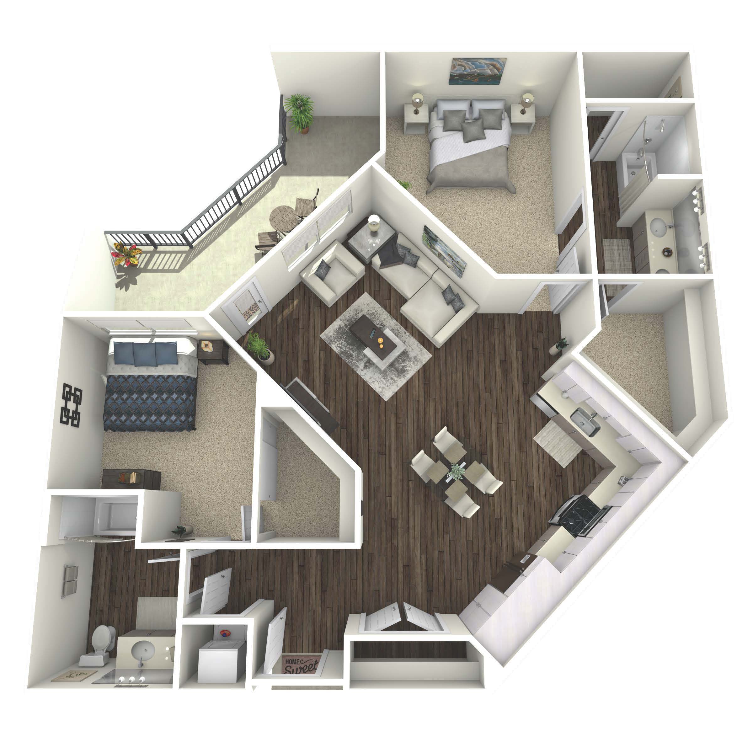 B4 floor plan