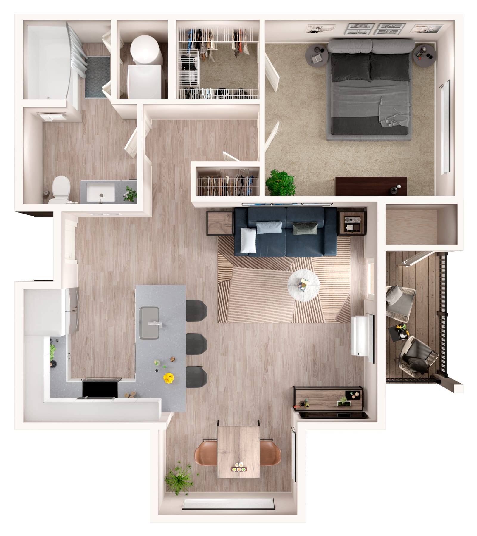A1 floor plan