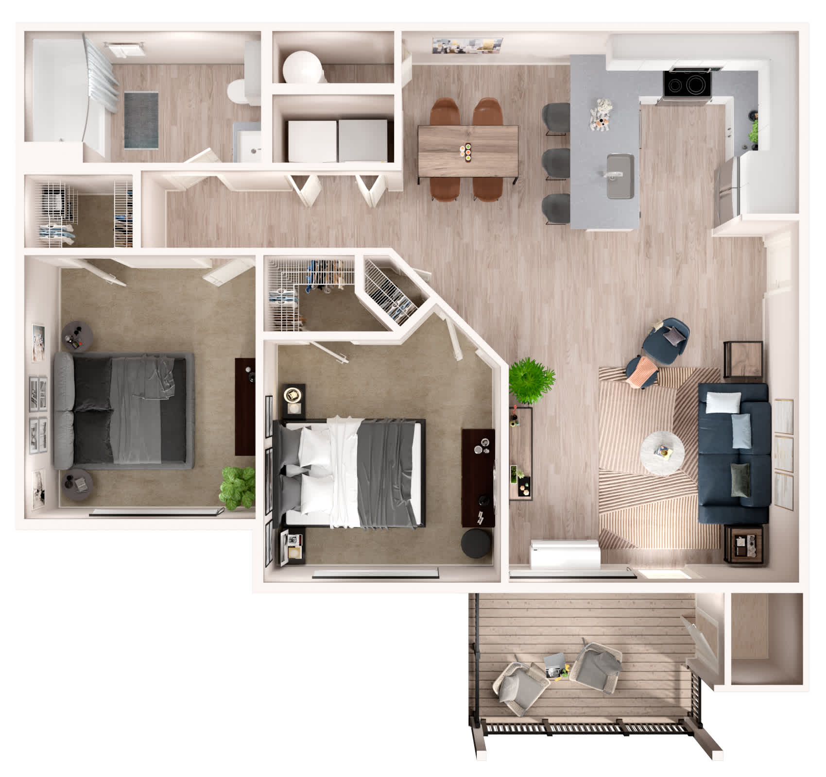 B2 floor plan