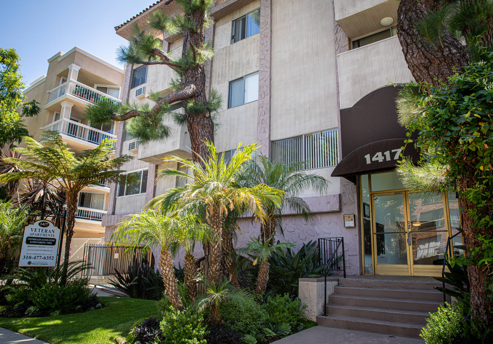 Apartments In Westwood Los Angeles Ca 1417 Veteran Avenue Veteran