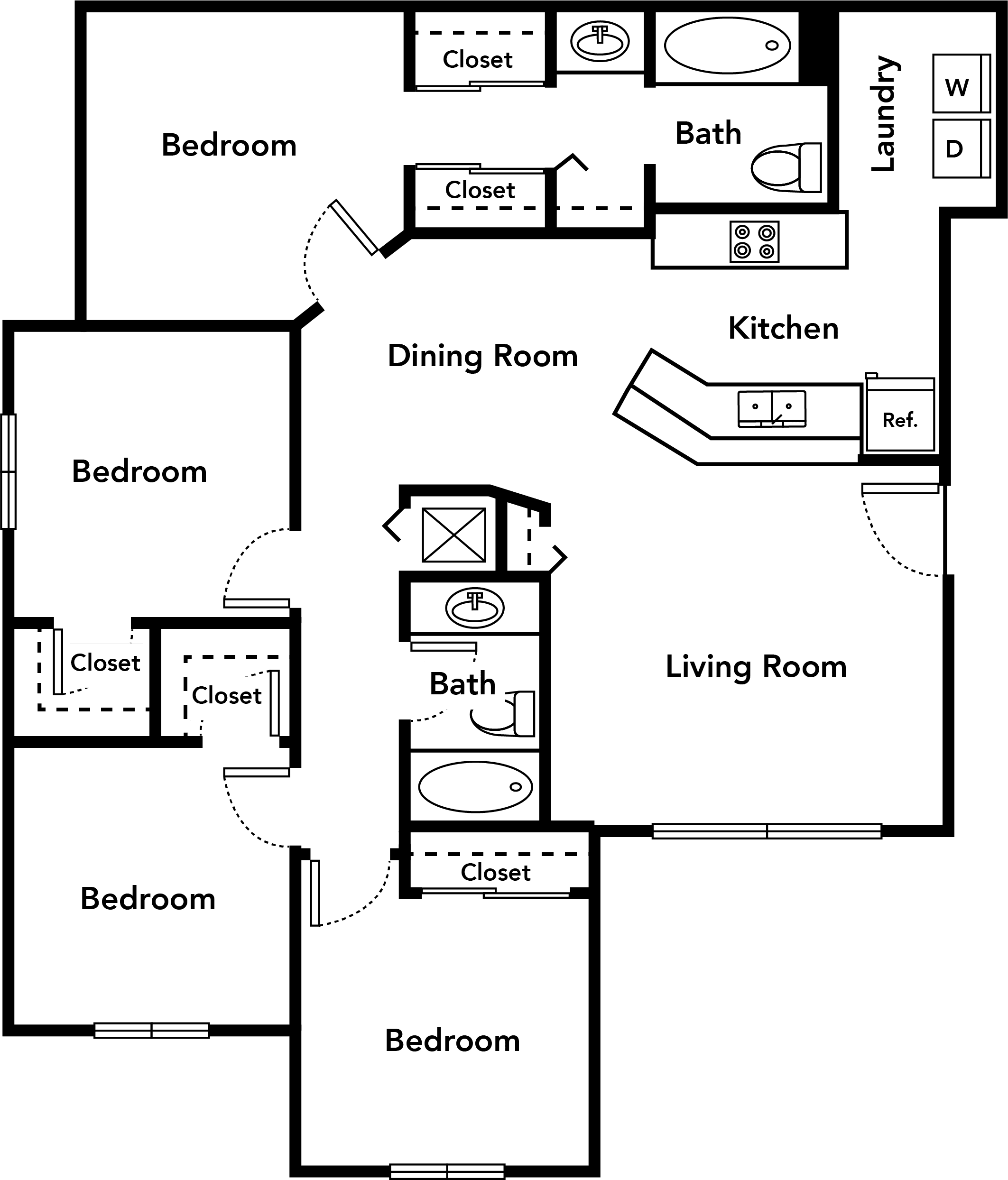 4A floor plan