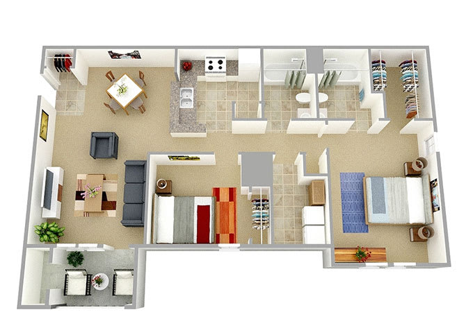 The Shenandoah floor plan