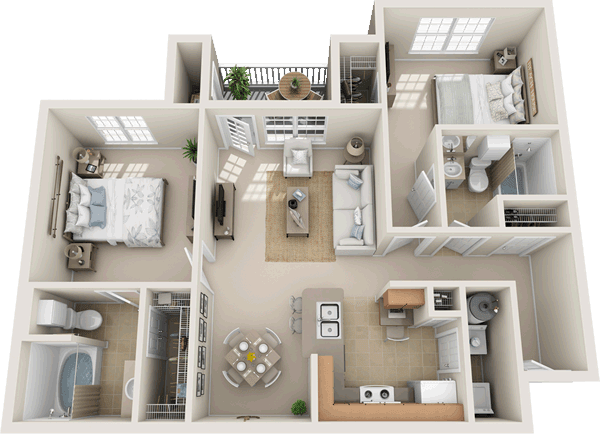 B1 - Brighton floor plan