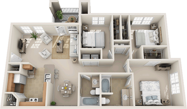 C2 - Windsor floor plan