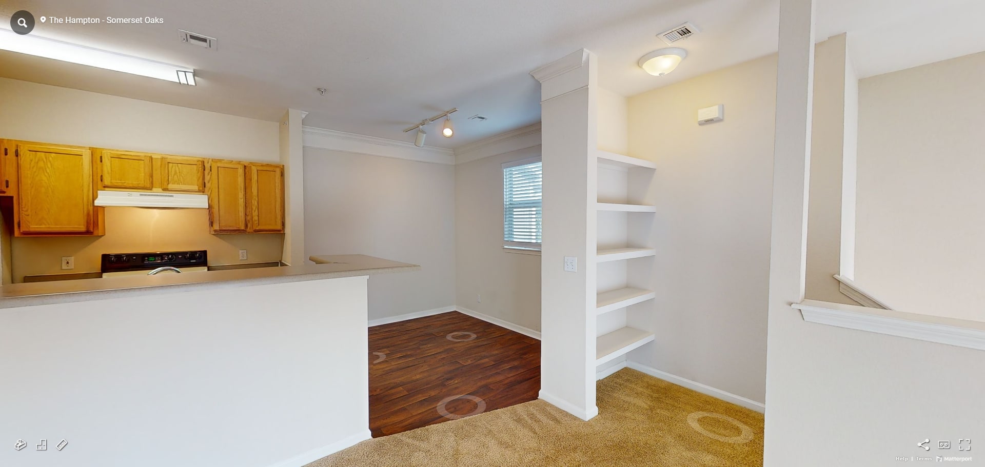 Hampton Two Bedroom Floor Plan Virtual Tour Thumbnail