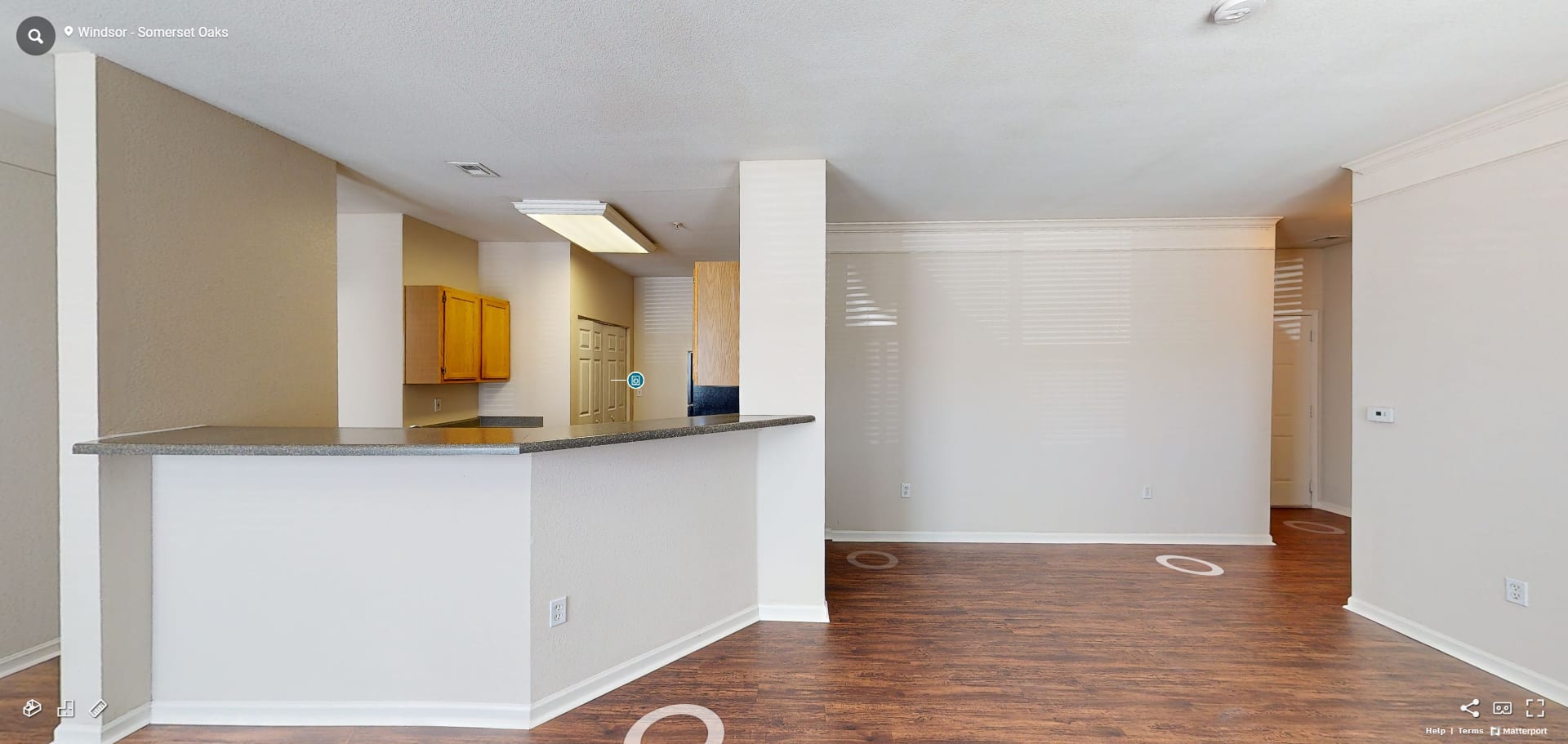 Windsor Two Bedroom Floor Plan Virtual Tour Thumbnail