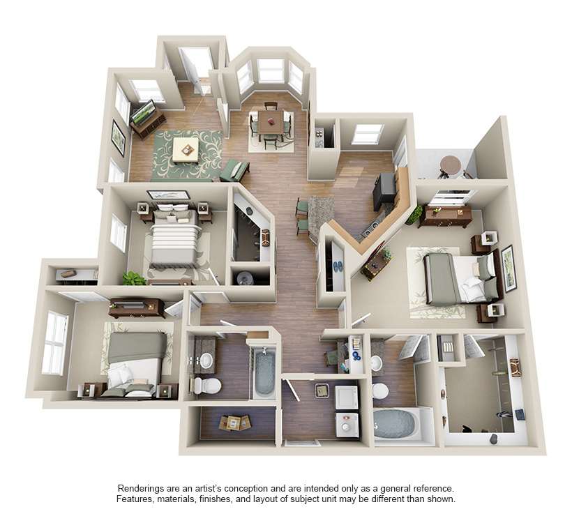 C1 floor plan