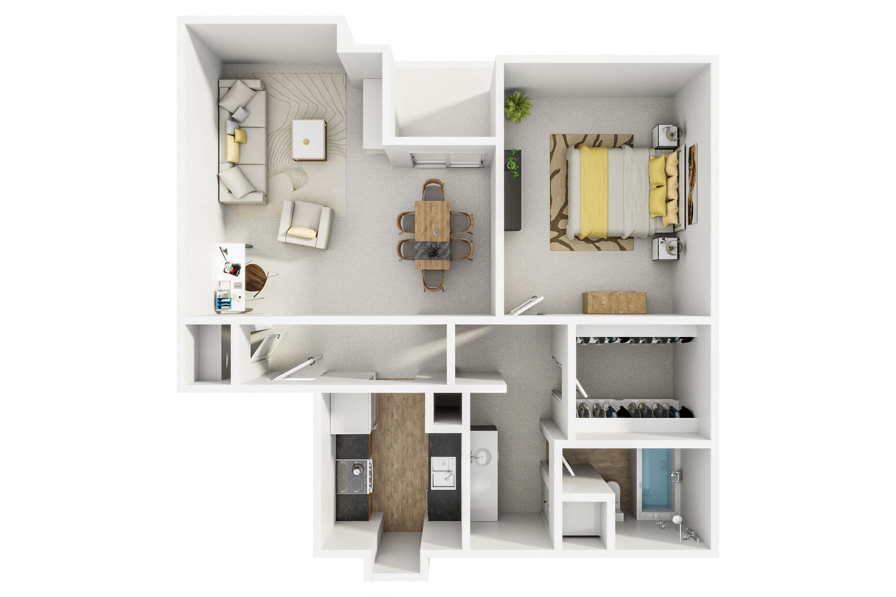 A2 floor plan