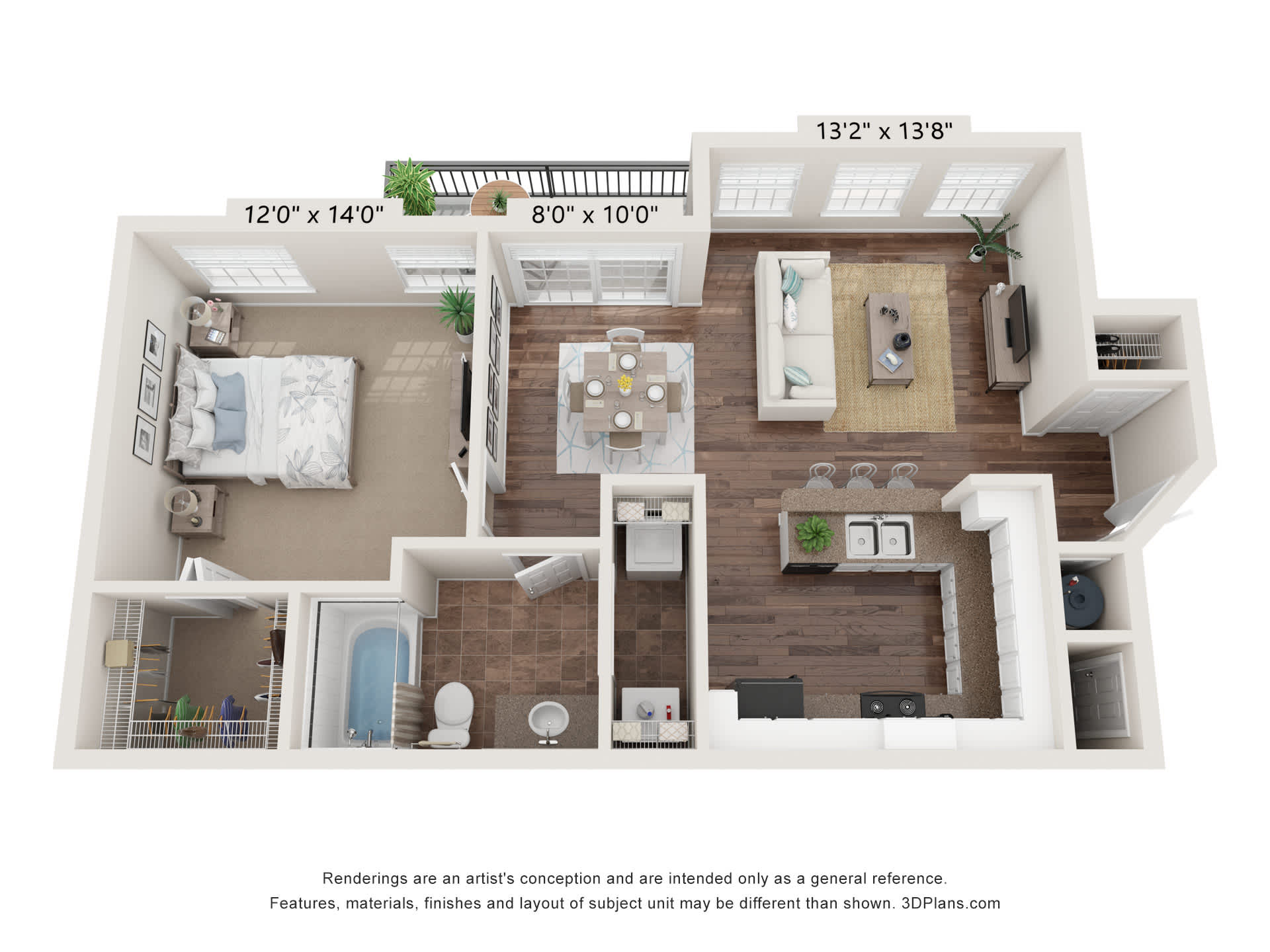 A1 floor plan