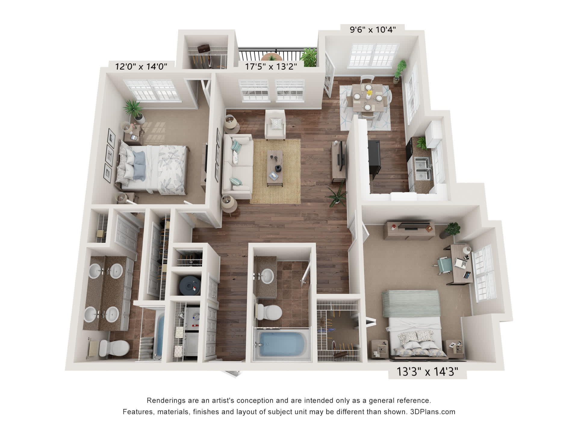 B2 floor plan