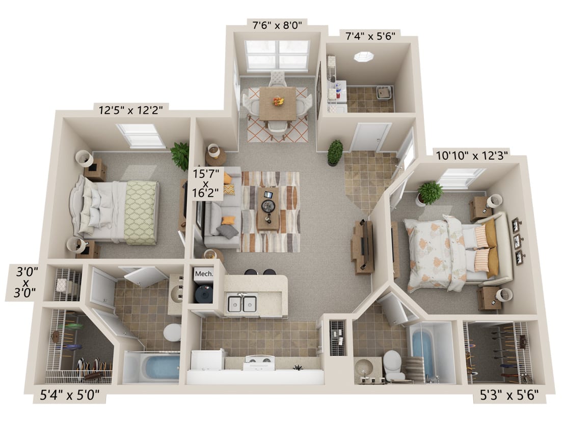 B1 floor plan