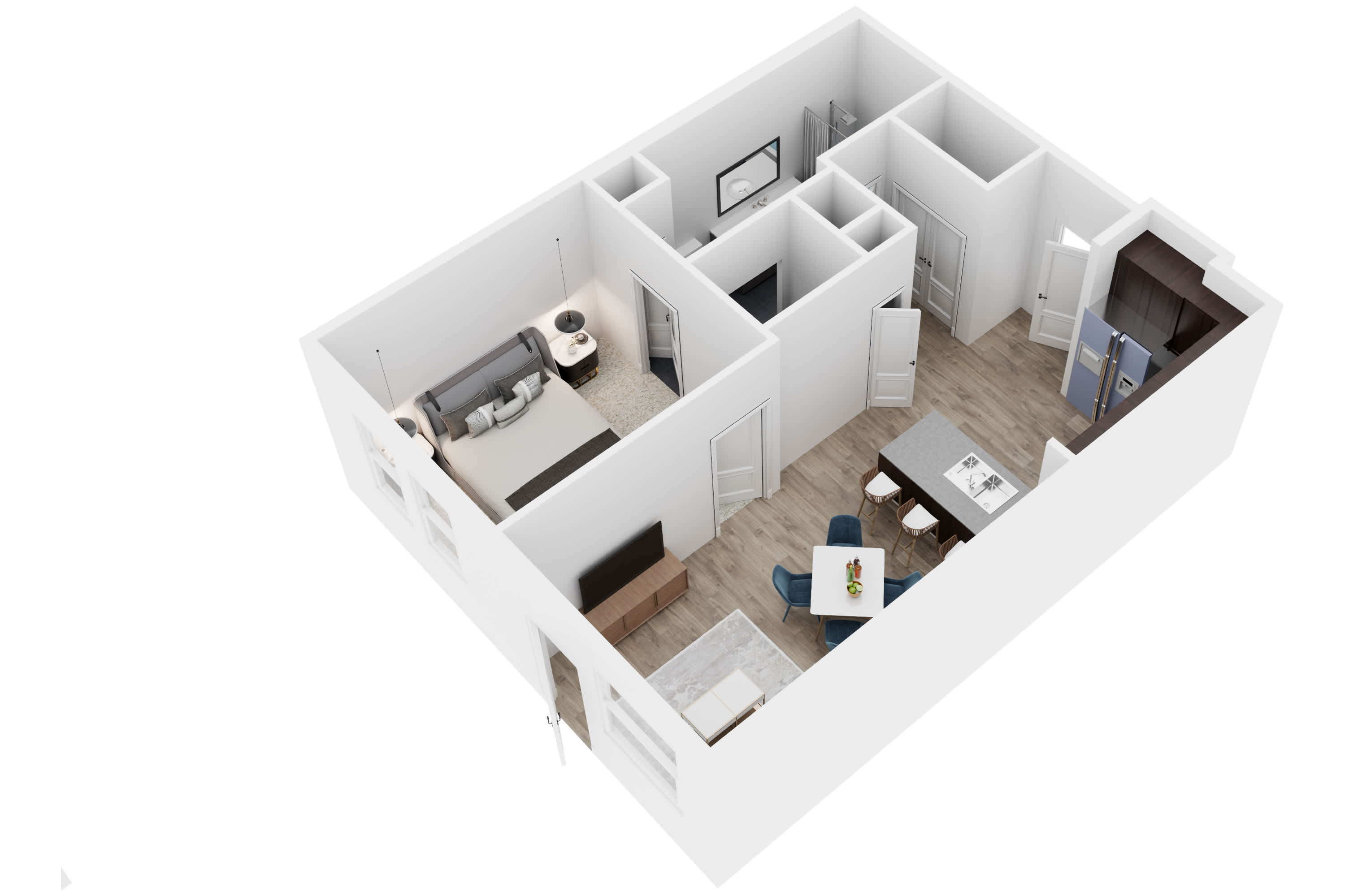 A2 floor plan