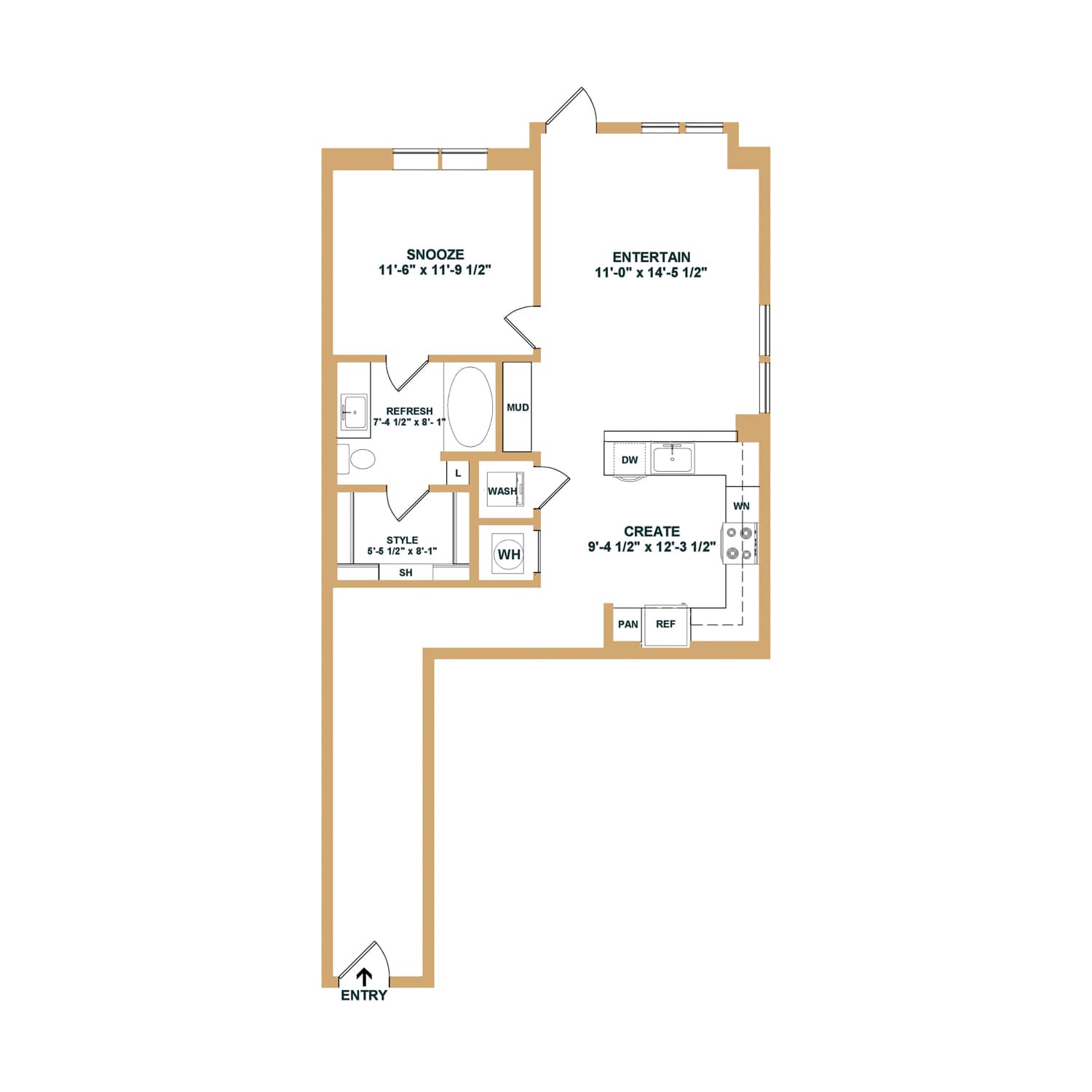 A8 floor plan