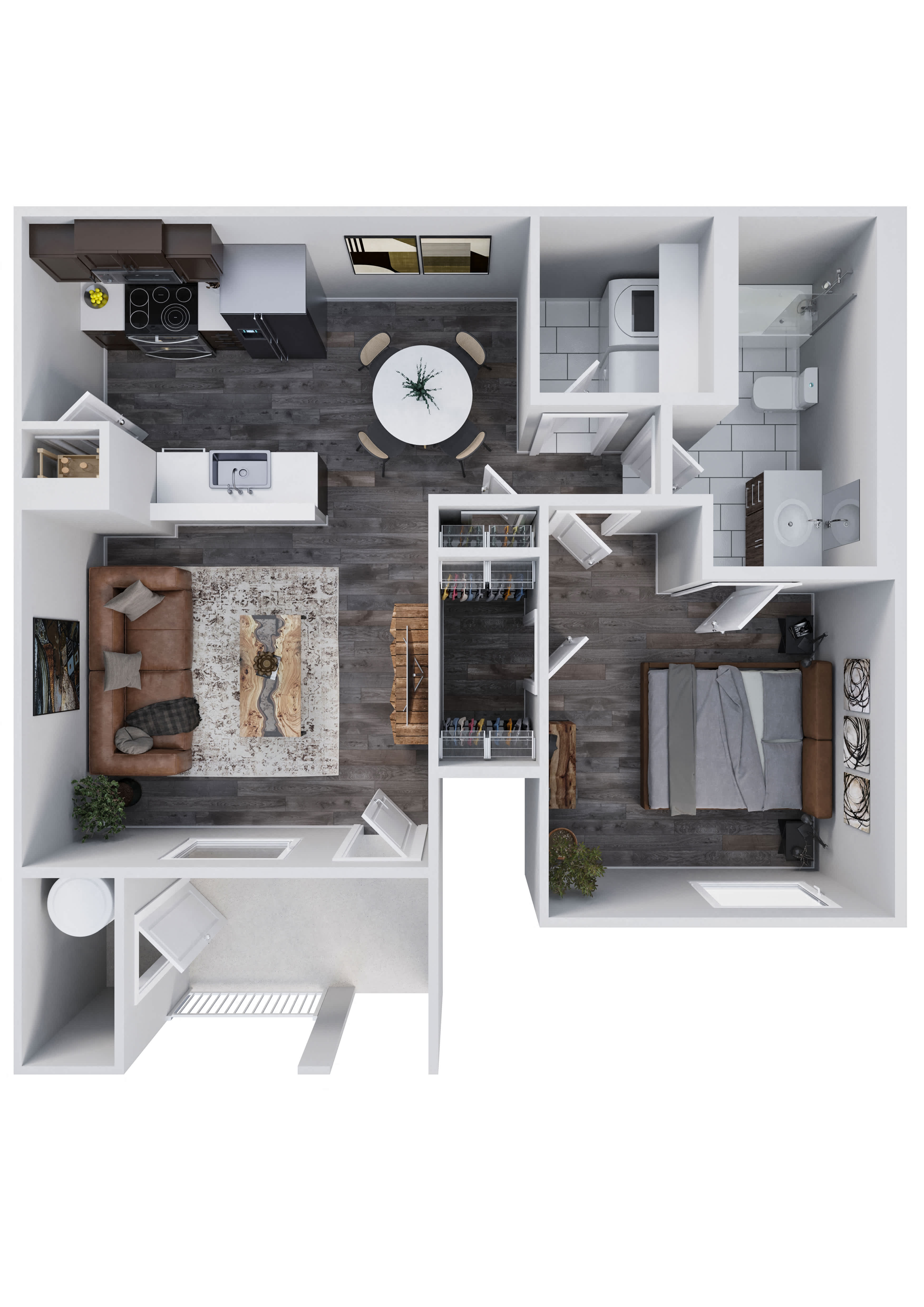 A2 floor plan