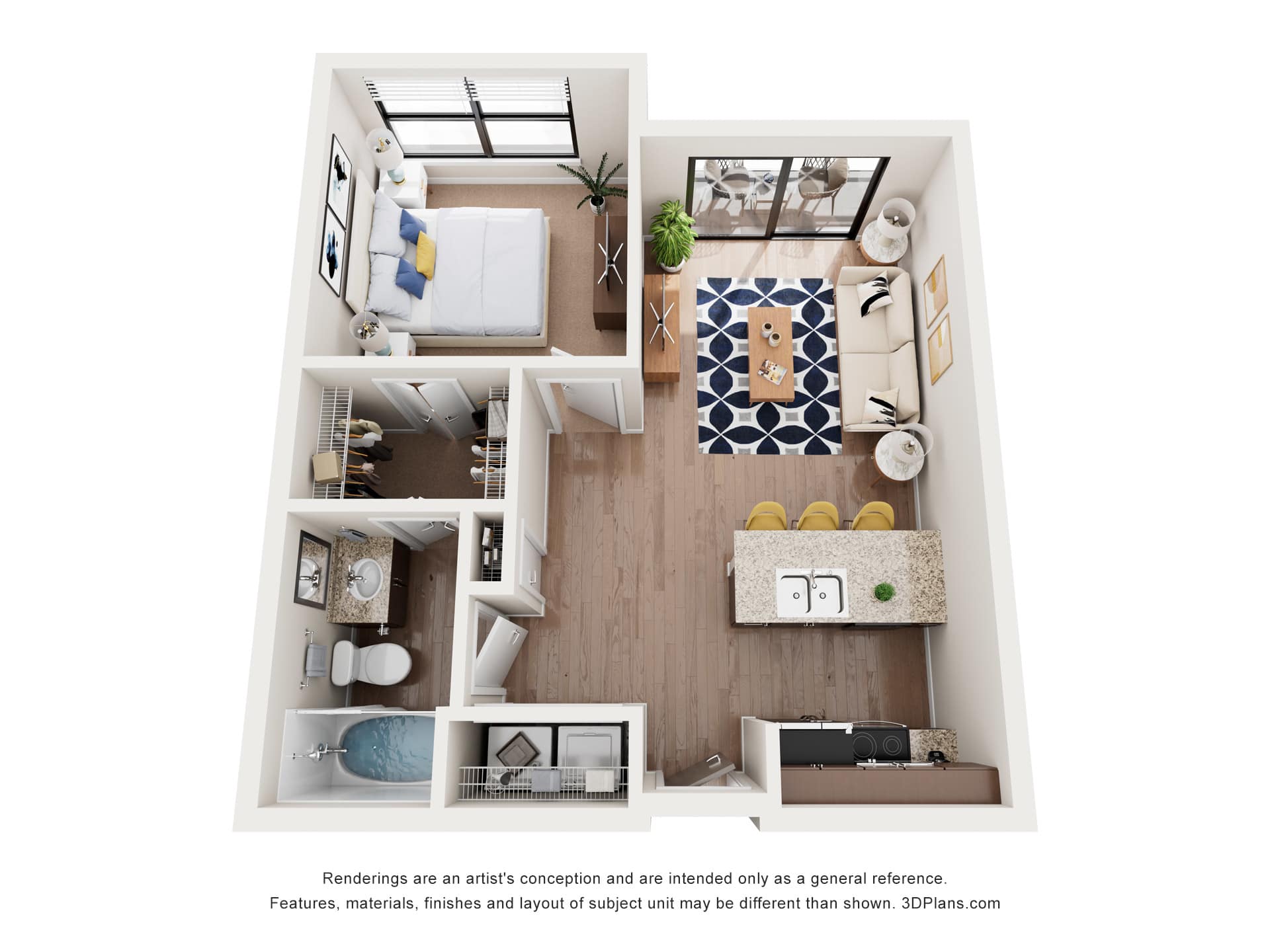 A1 floor plan