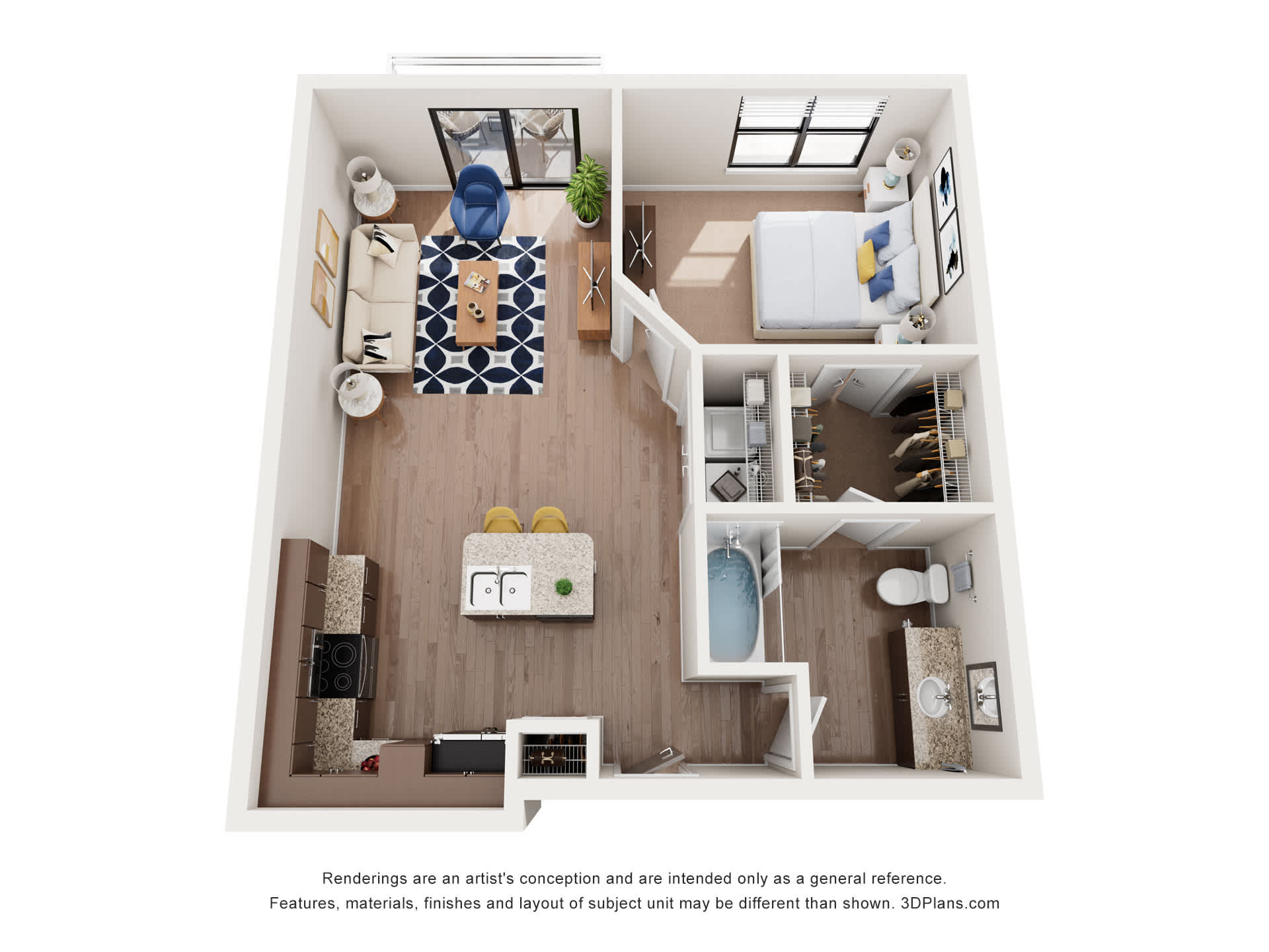 A2 floor plan
