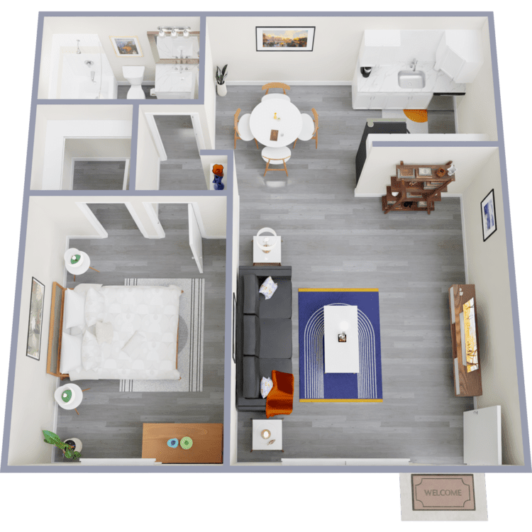A1 floor plan