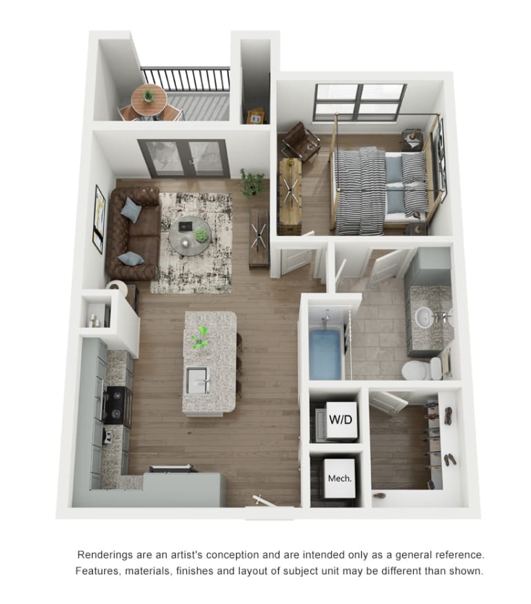A1 floor plan