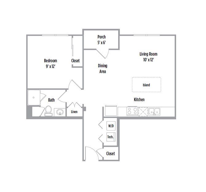 A1 - Eastbridge floor plan