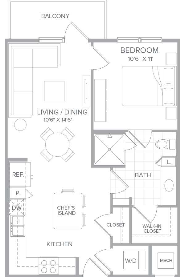 A1 floor plan