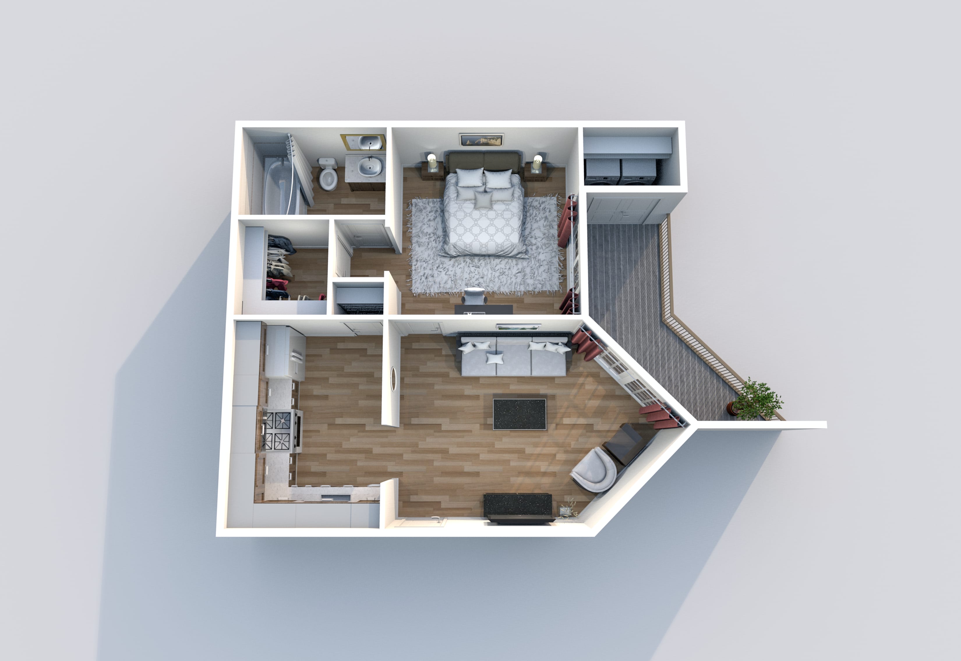 A1 floor plan
