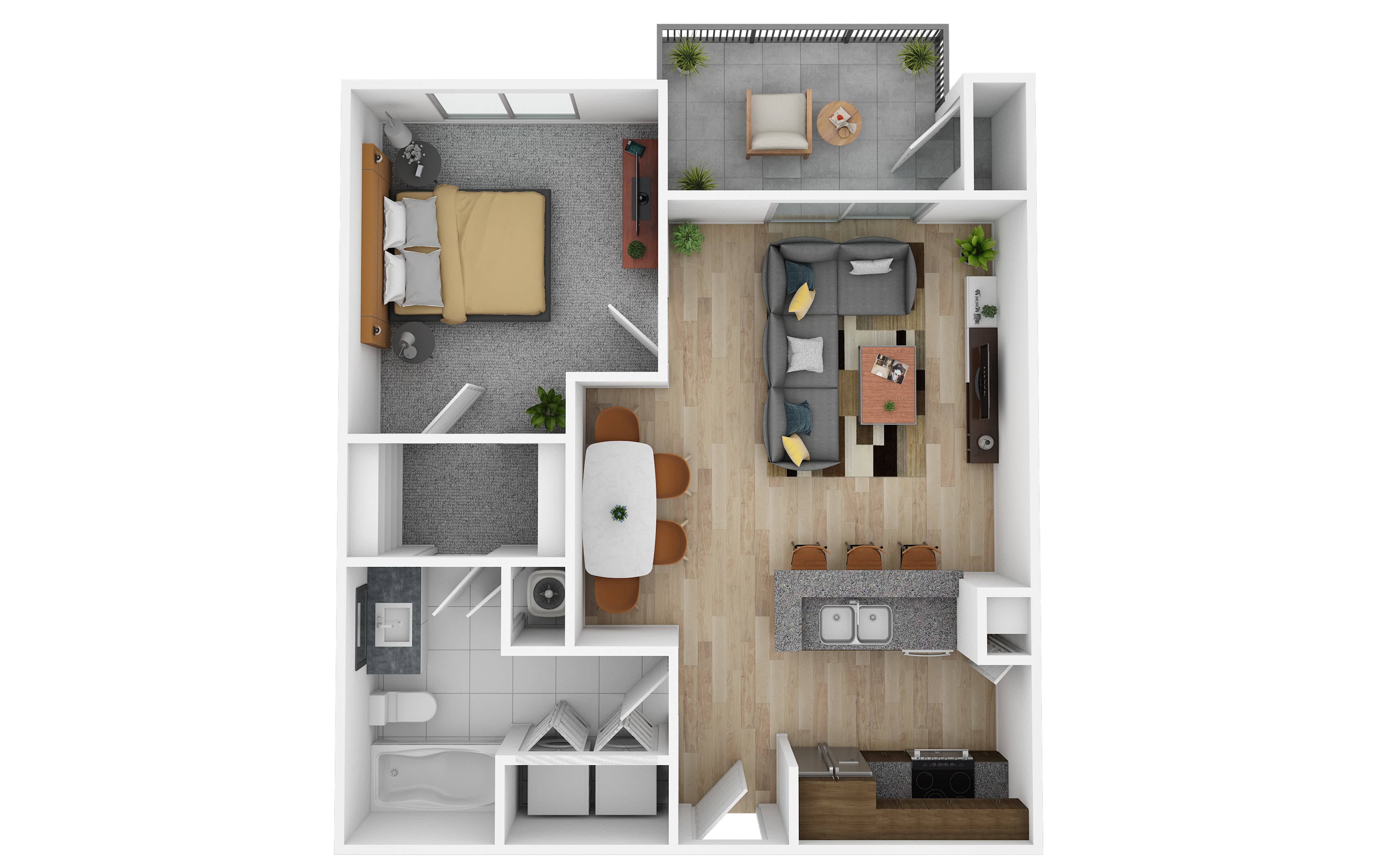 A1 floor plan