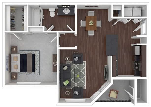 A1 floor plan