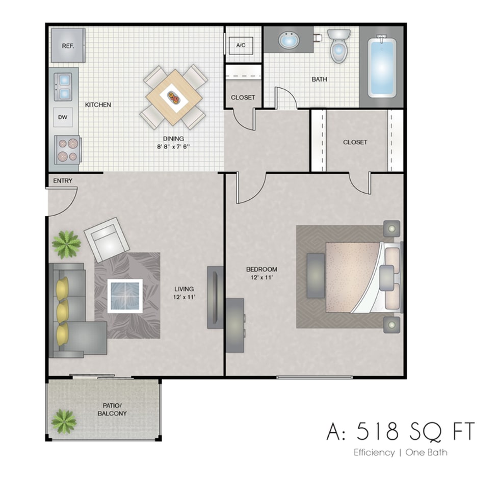 A1 floor plan