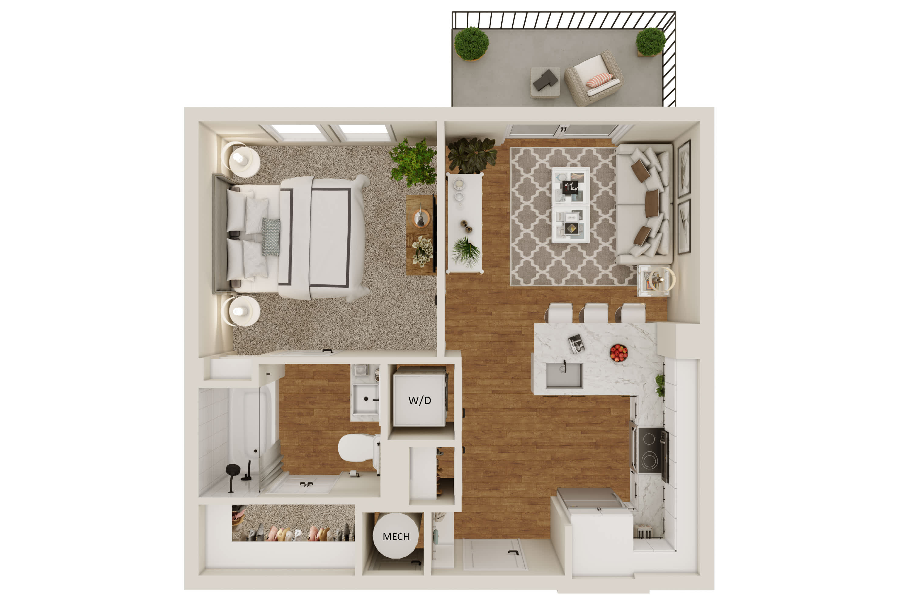 A1 floor plan