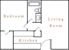A1 floor plan