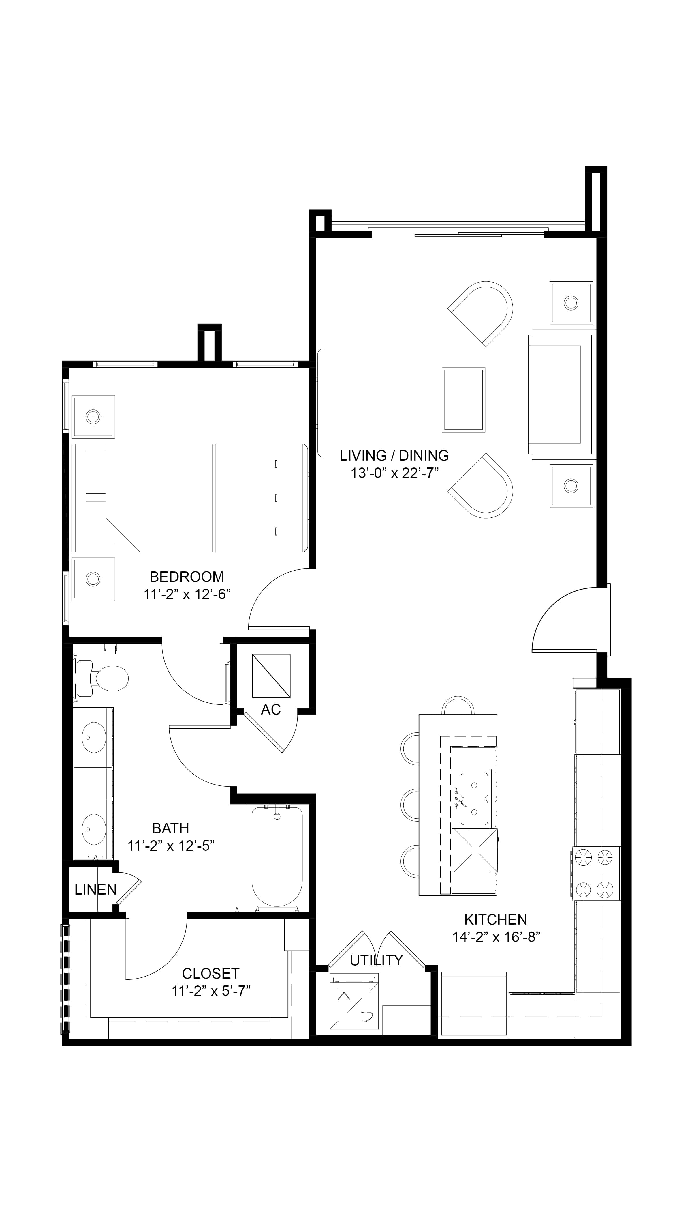 A3 floor plan