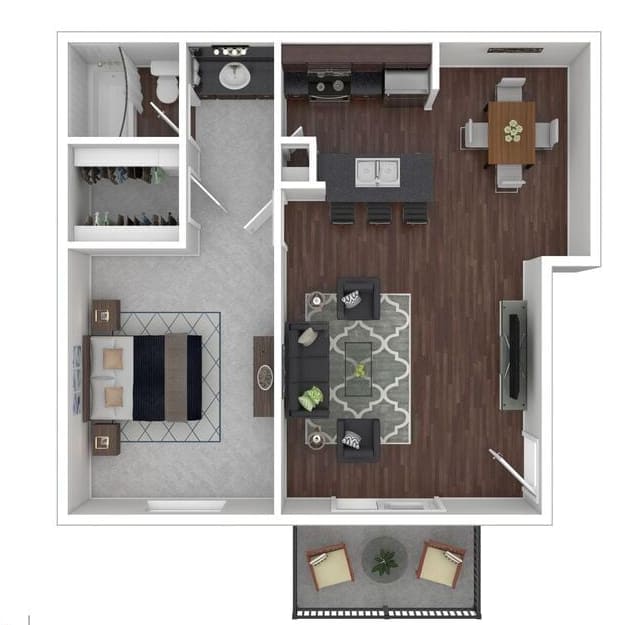 A1 floor plan