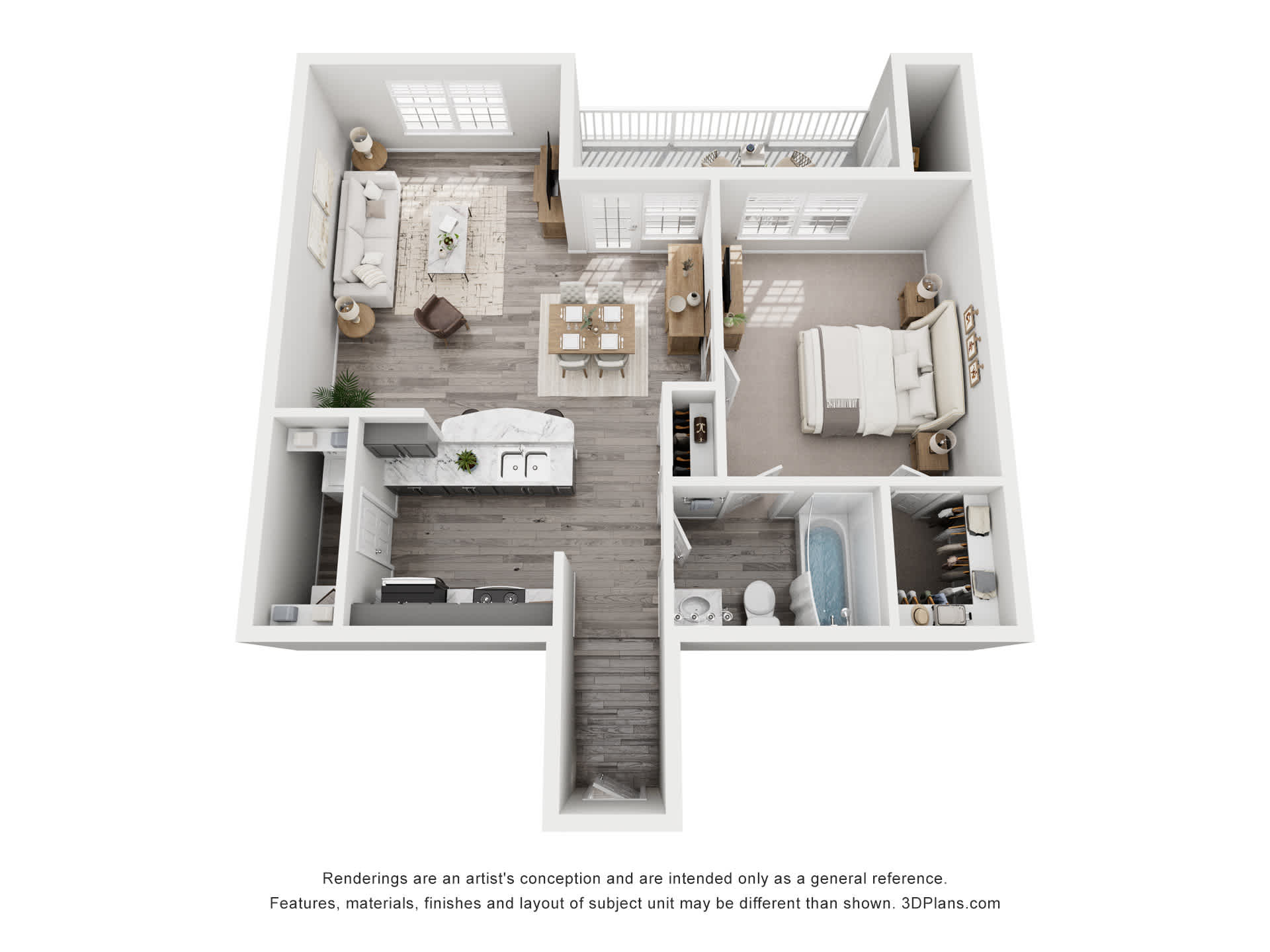A1 floor plan