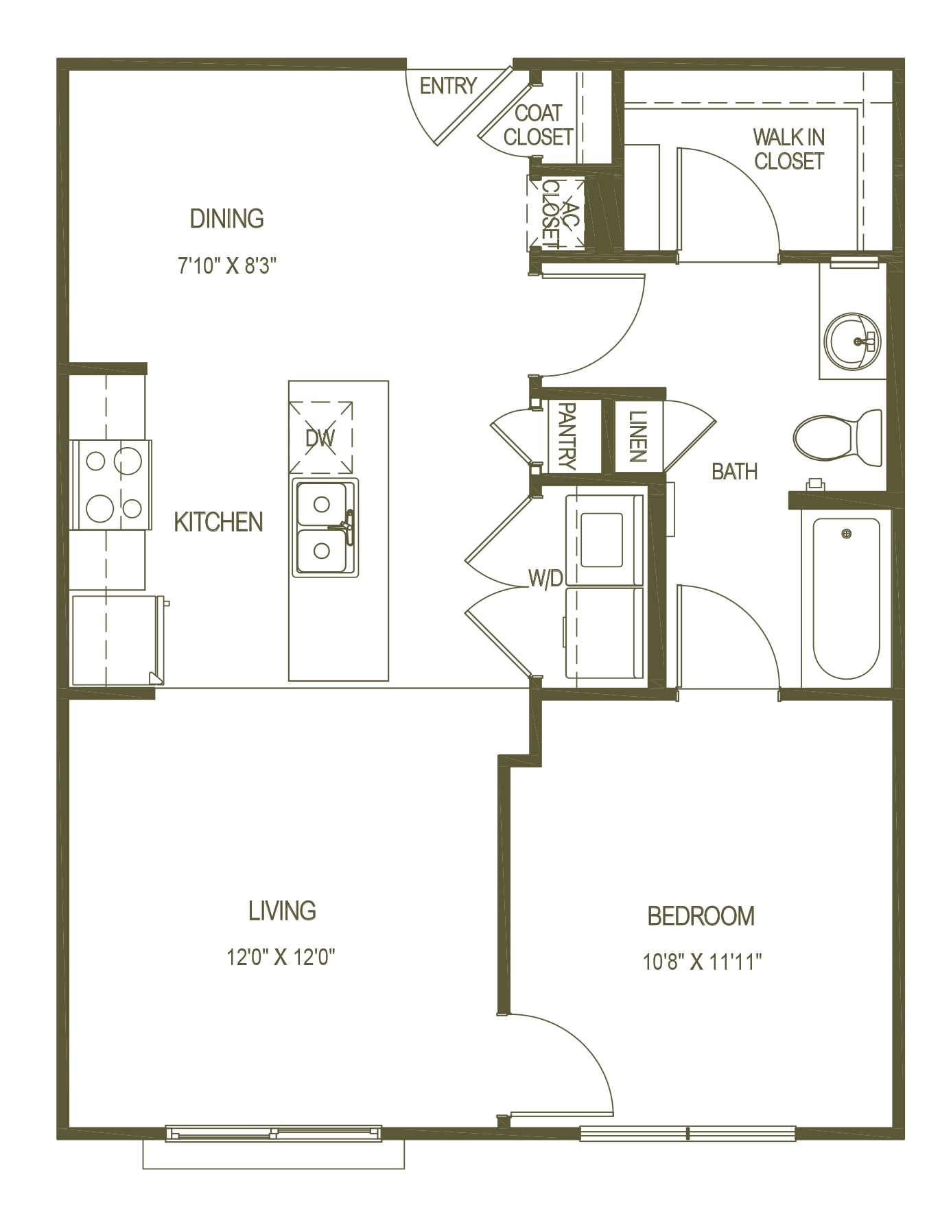 A1 floor plan