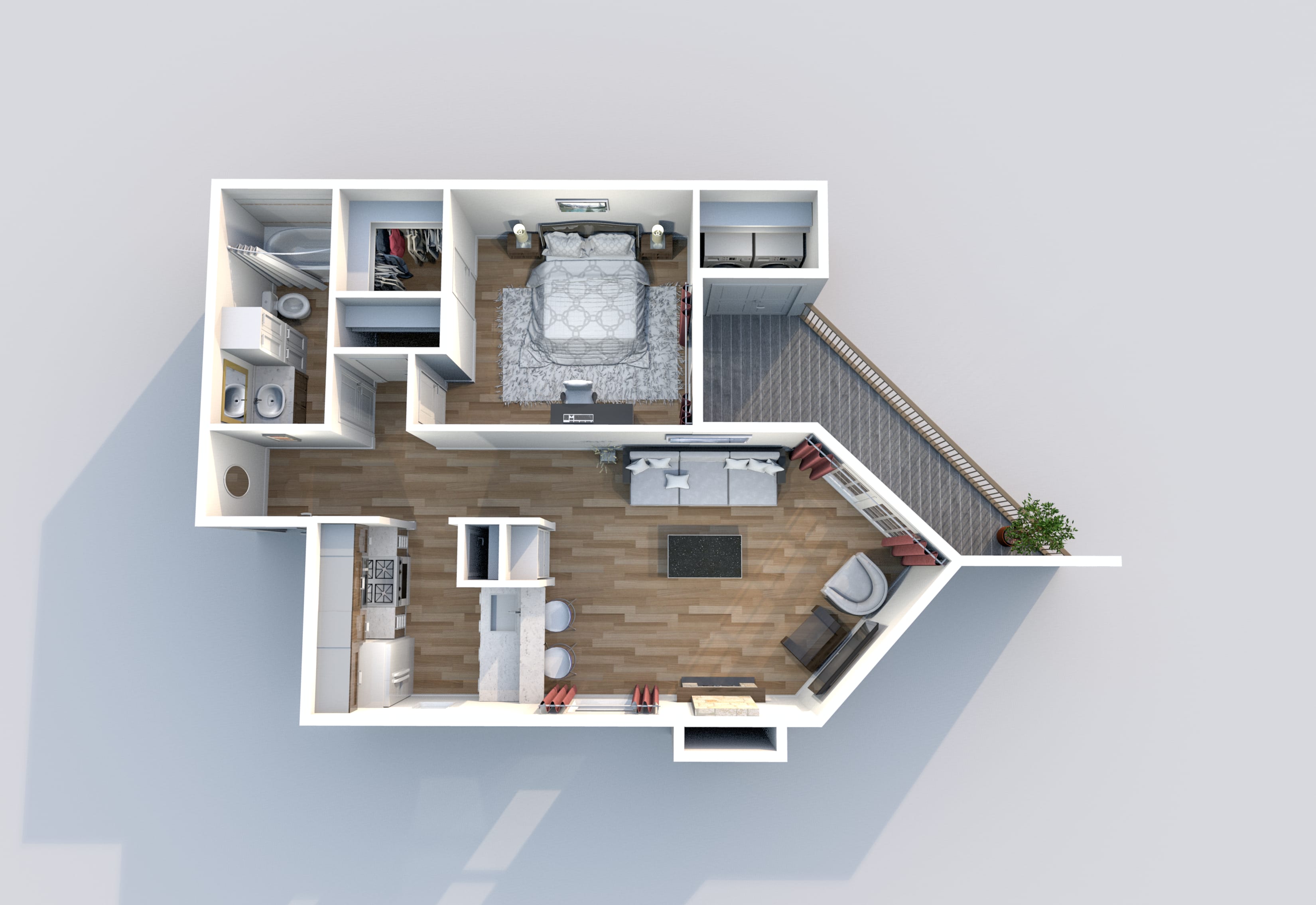 A2 floor plan