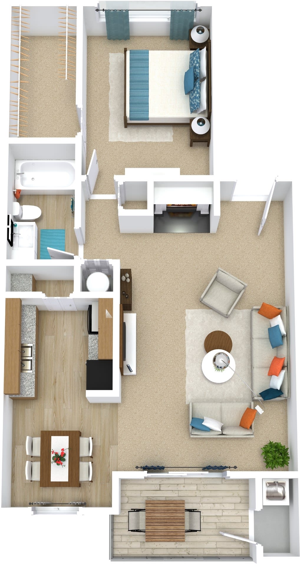 A2 floor plan
