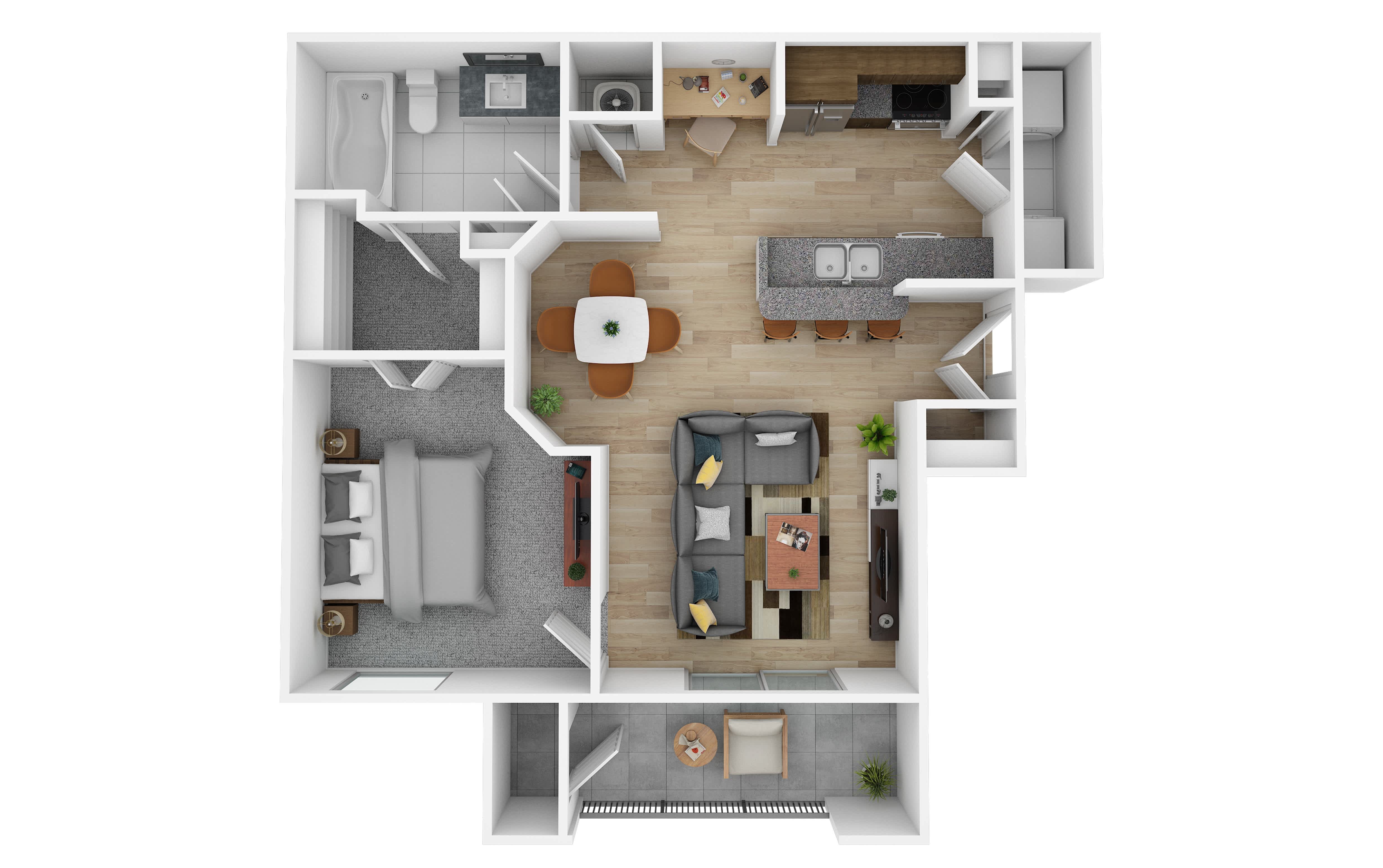 A2 floor plan