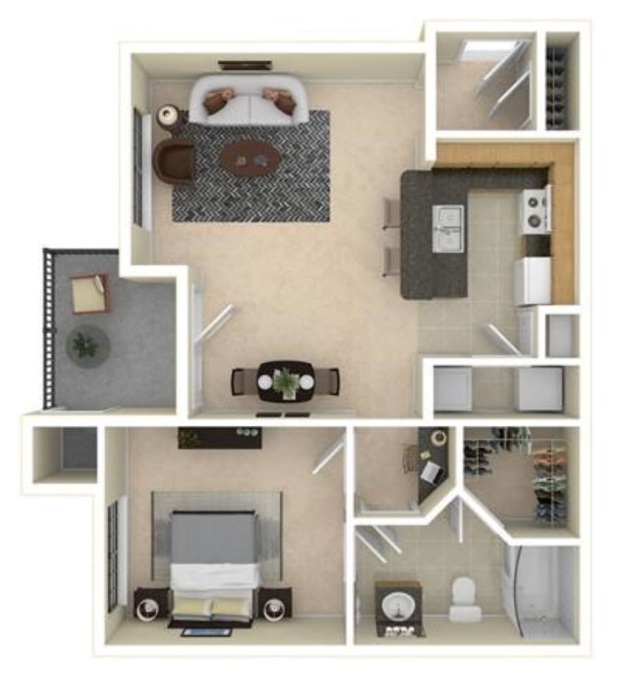 A2- Essential Housing floor plan