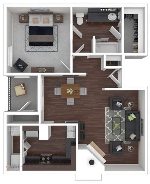 A2 floor plan