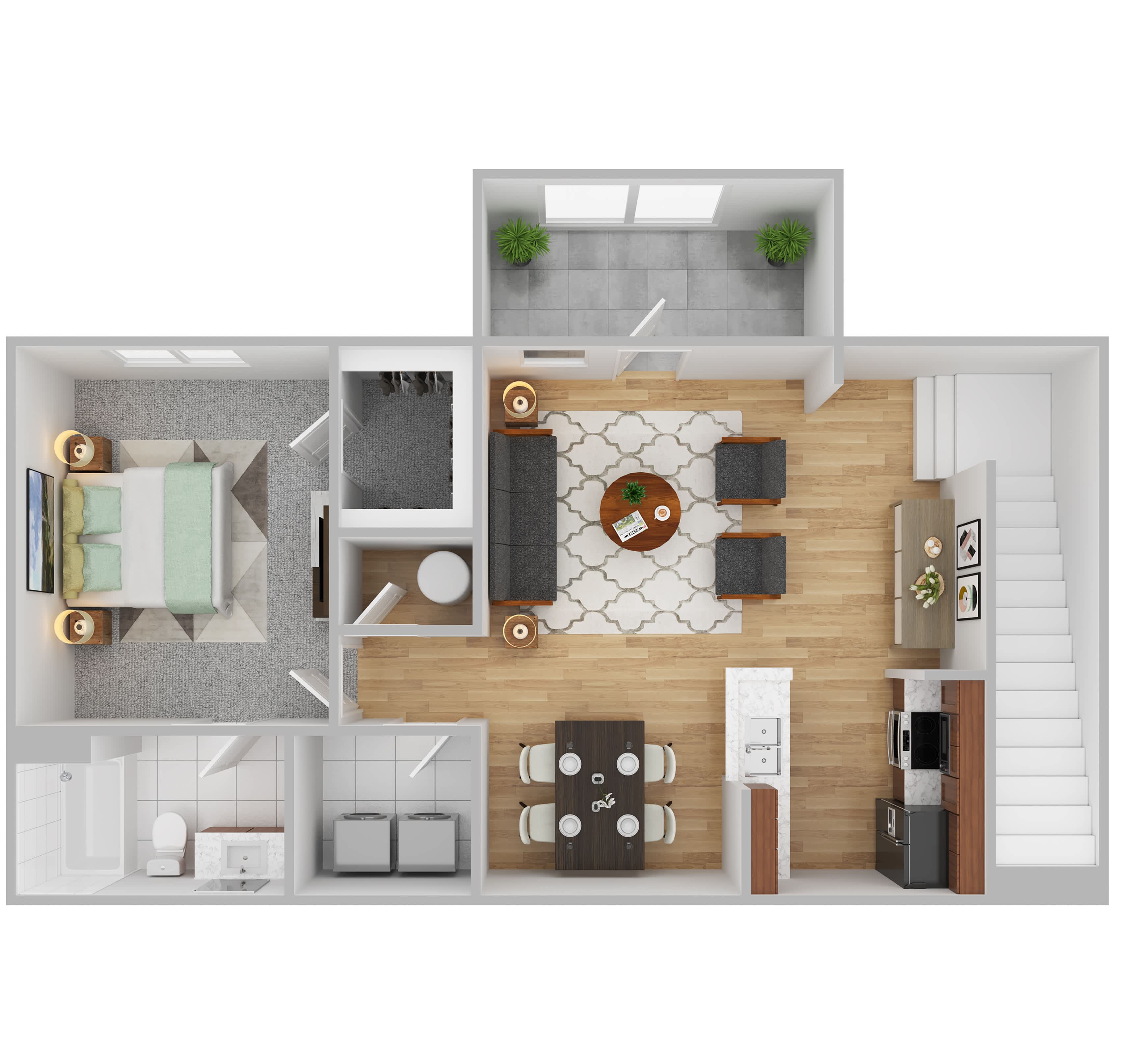 A2 floor plan