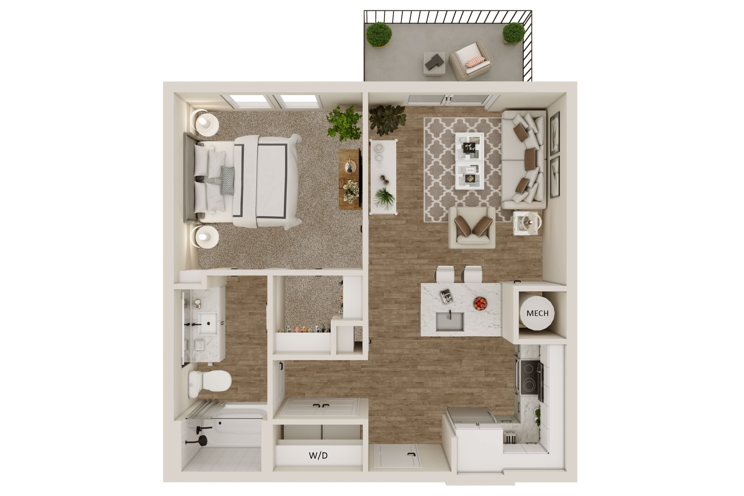 A2 floor plan