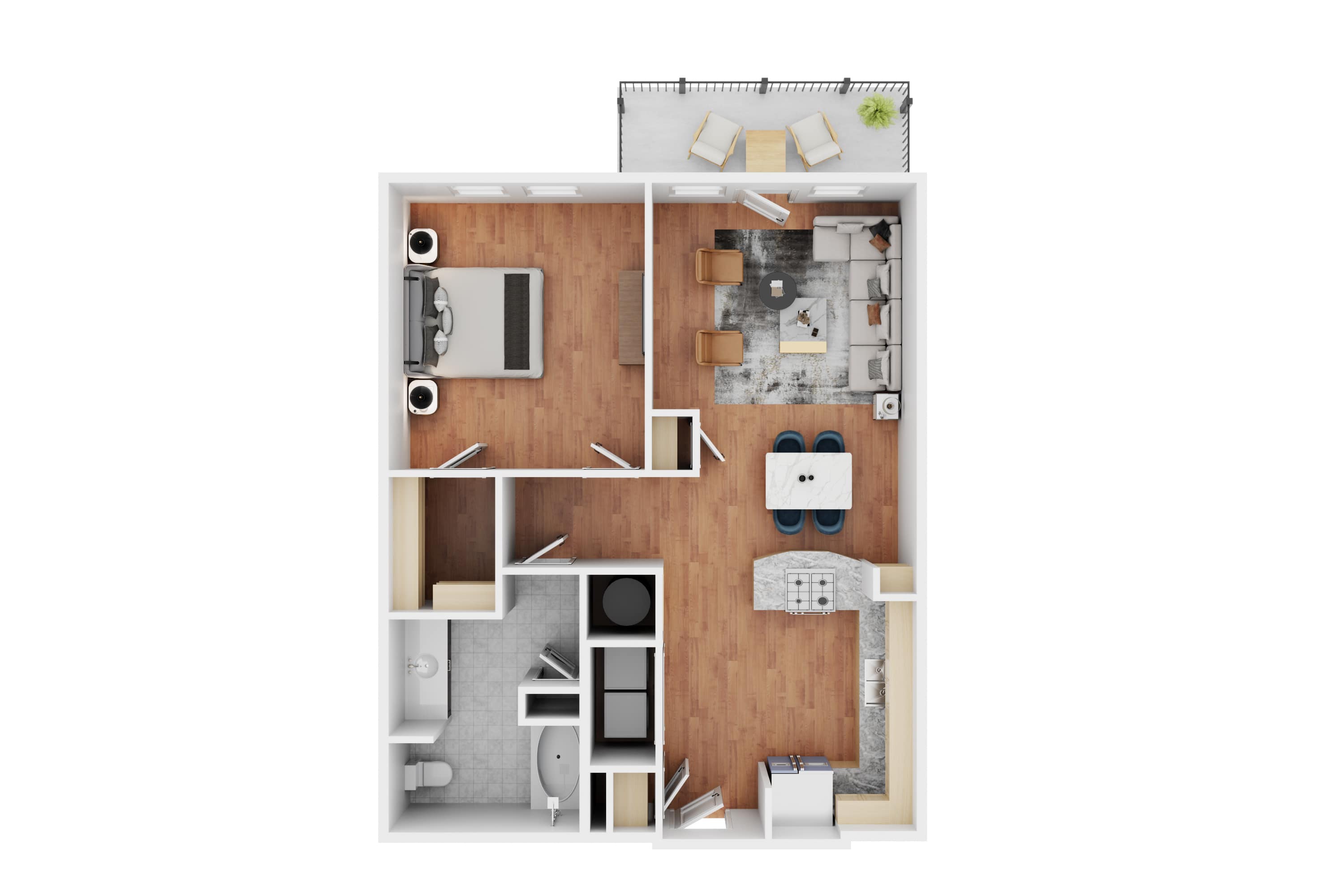 A2 floor plan