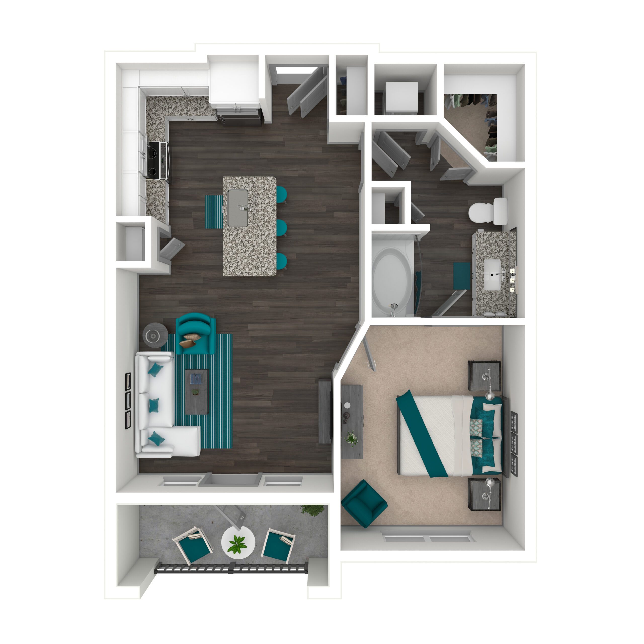 A2 floor plan