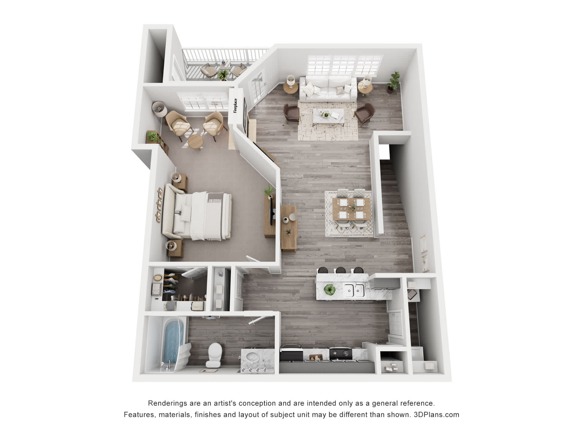 A2 floor plan